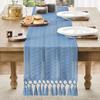 Boho Table Runner Farmhouse Woven Macrame Table Runner Home Decor Rustic