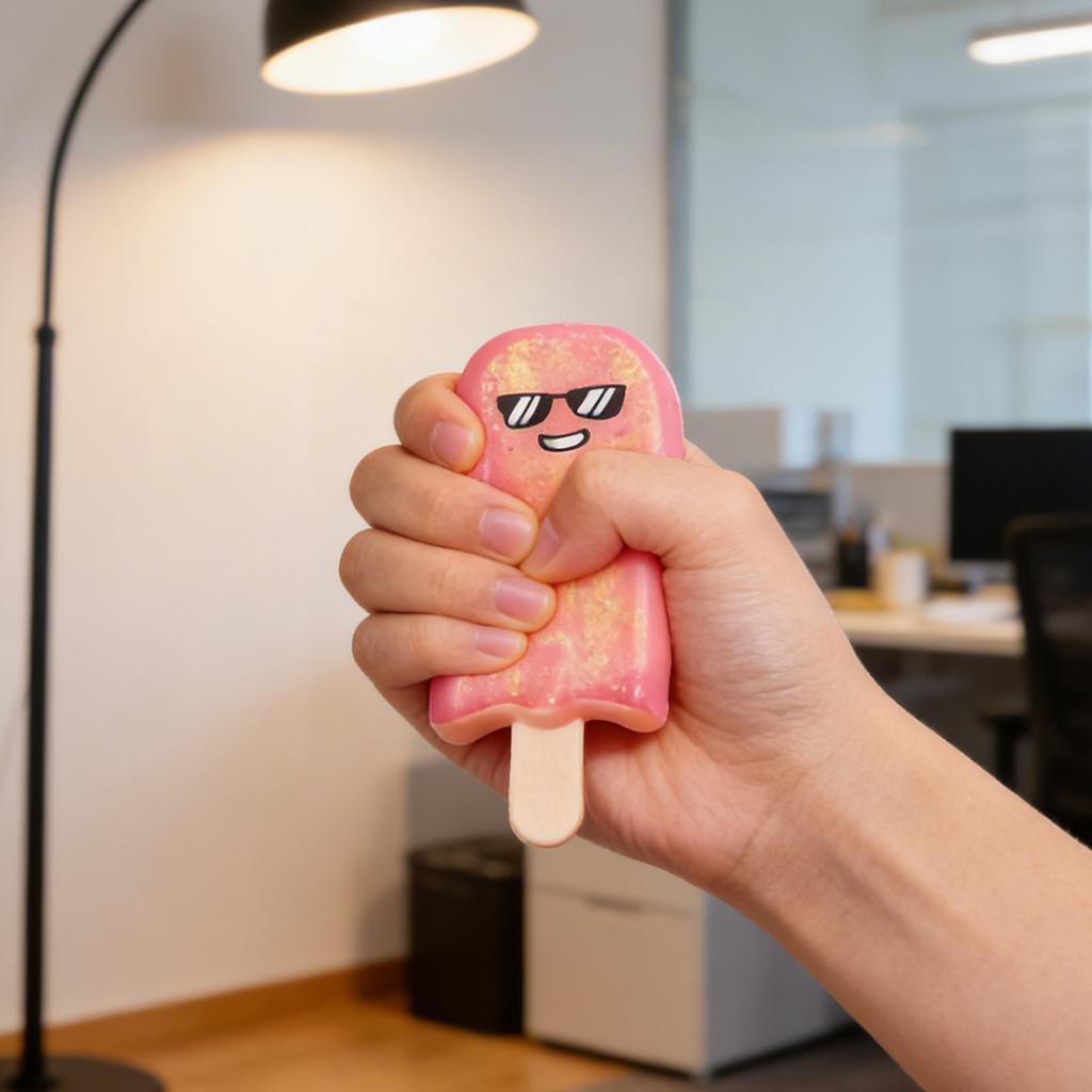 Popsicle Squeezable Toy - Stretch Toy - Super Soft, Moldable, Slow-, Relaxing Sensory Decompression Toy