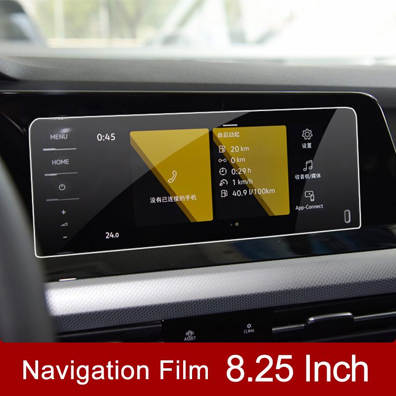 Per Volkswagen VW Golf 8 MK8 2020 2021 2022 2023 GTI R R-line Pellicola Protettiva Schermo Navigazione Auto in Vetro Temperato Accessori
