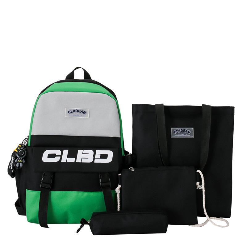 School bag fashion junior high school campus backpack high value student backpack school bag female