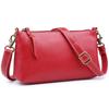 Creator-ya Honpo Women's Crossbody Shoulder Bag, Genuine Leather Bag, Cute, Lightweight, Small, Stylish Cowhide Leather Shoulder Bag, Lightweight