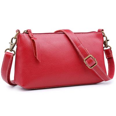 Creator-ya Honpo Women's Crossbody Shoulder Bag, Genuine Leather Bag, Cute, Lightweight, Small, Stylish Cowhide Leather Shoulder Bag, Lightweight