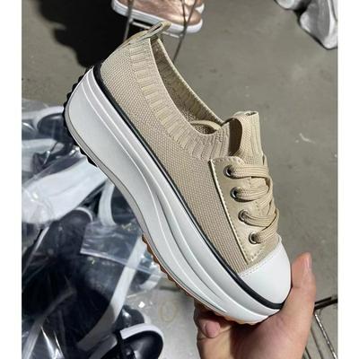 Fashion Platform Shoes Sneakers 2024 New Sneakers Women Flat Casual Summer Fashion Mesh Breathable Walking Women Shoes Zapatos De Mujer