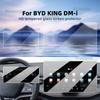 Tempered Glass For BYD King DM-i 2025 2024 2023 2026 Touch Screen Navigation GPS and Dashboard Film Protection Accessories