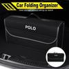 PIG1 Car Trunk Felt Storage Box Folding Organizer Auto Interior Accessories For Volkswagen VW Jetta Golf Beetle CC EOS GTI MK2 MK4