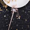 Women's 2026 Spring/Summer Chinese Tassel Alloy Hairpin - Qipao Hair Accessories