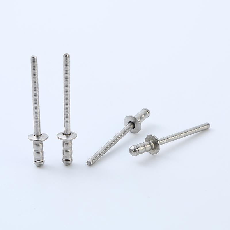Double-Leg Stainless Steel and Aluminum Multi-Leg Pop Rivets