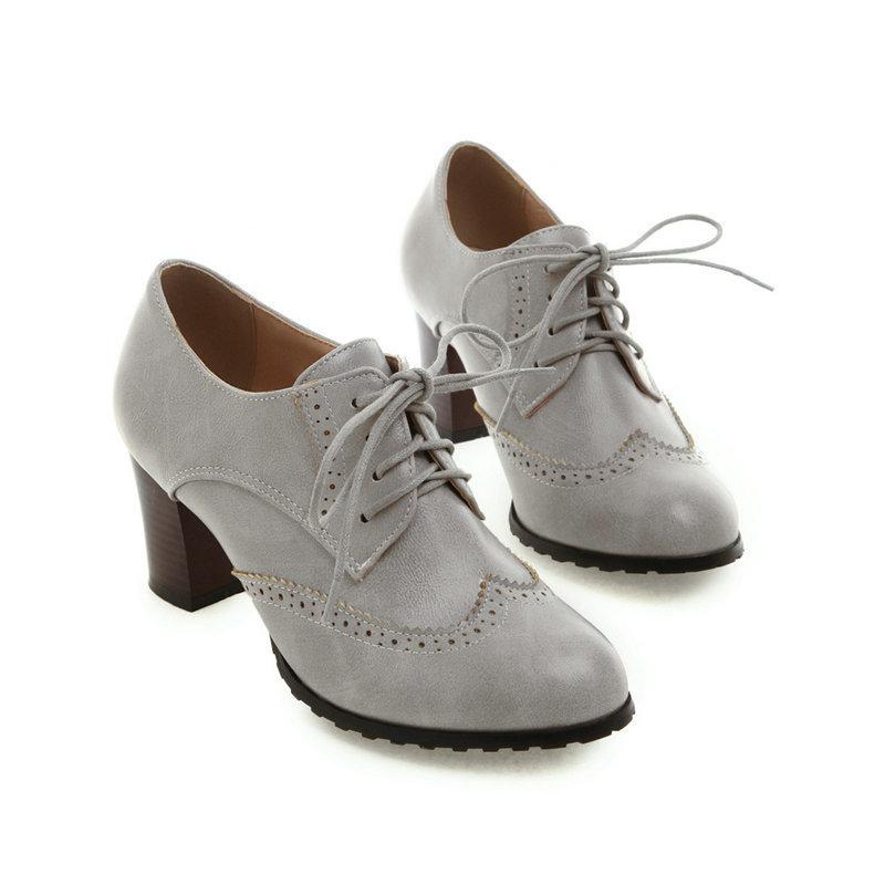British style women`s shoes new thick