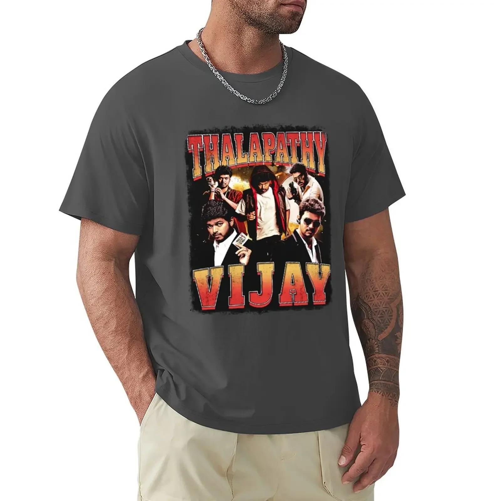 

2026 Vijay Graphic Tshirt Sublime Blacks T Shirts for Men Women Fashion Popular Oversized Highquality Cotton 3XL