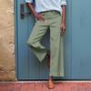 Women's High Waist Wide Leg Pants In Multiple Colors