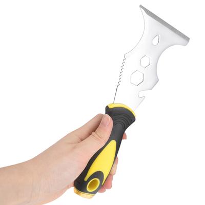 Stainless Steel Multi Use Putty Knife Paint Scraper Wallpaper Removal Tool Can Opener Construction Home DIY Hand Tool