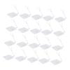 20 Sets Action Figure Stand Acrylic Stable Action Figure Display Holder for 6inch Dolls