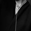 Autumn And Winter Unique Temperament Texture Pendant Adjustable Lock Sweater Chain Niche Fashion Simple Necklace