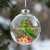 Christmas Ornament Christmas Tree Bird Spherical Decorative Pendant Snowflake Ornament Holiday Tree Decoration