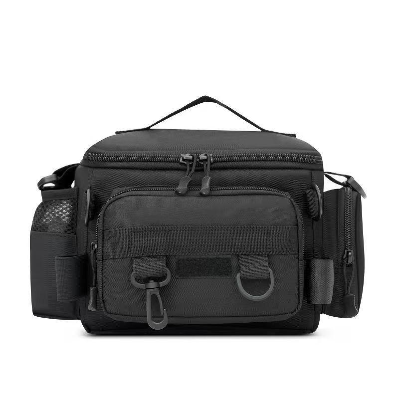 Multifunctional Fishing Waist Bag with Rod Holder and Large Capacity Storage