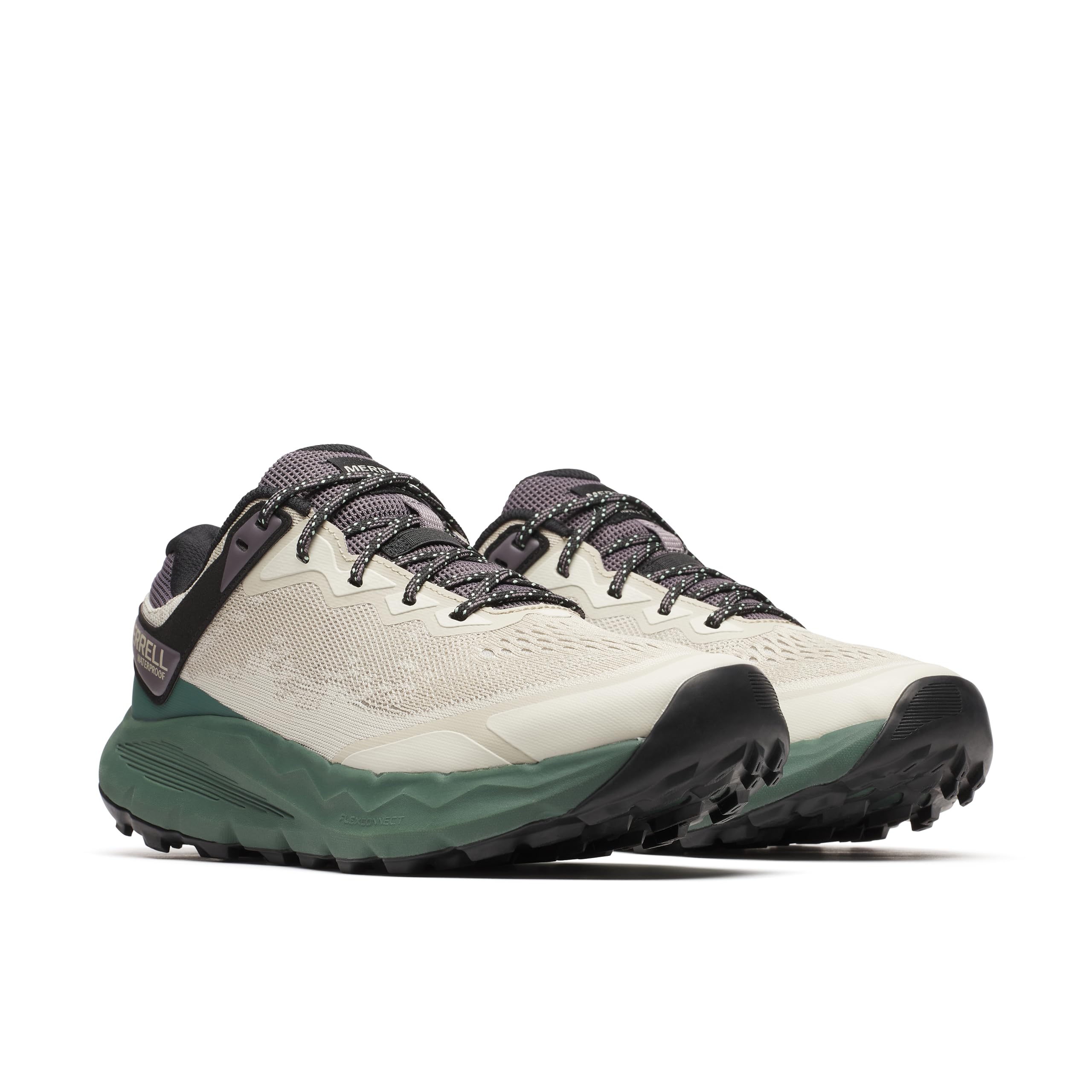 

Merrell Nova 4 Waterproof Trail Running Shoes for Men, Greige, 30.0 cm, Breathable Mesh with Durable TPU Upper, Outdoor Hiking Sneakers