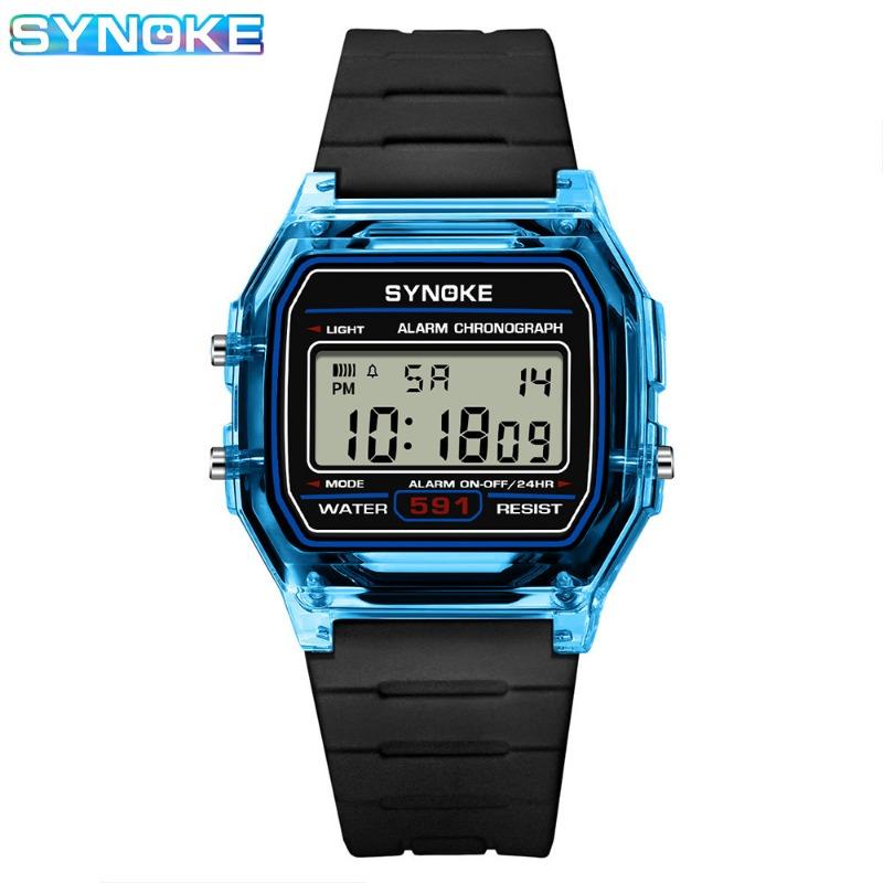 Top Brand New Electronic Watch Retro Classic Small Square Student Sports Watch Lightweight Design Advanced Watch