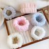 Wristband for Yoga Washing Face Soft Flannel Wrist Strap Reusable Makeup Towel Wrist Velvet Towel Girls Elastic Face Wash