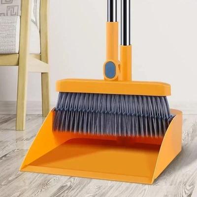 Broom Dustpan Set Household Wiper Sweeper Magnetic Folding Broom Large Trash Shovel Broom Broom Floor