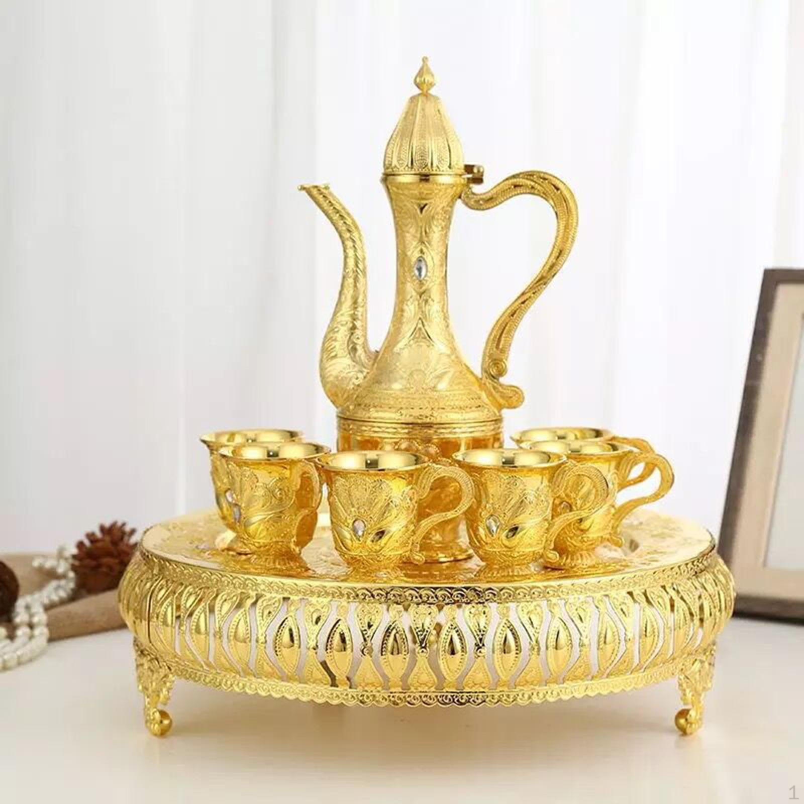 

Элегантный сервировочный набор для домашнего использования и встреч Gold