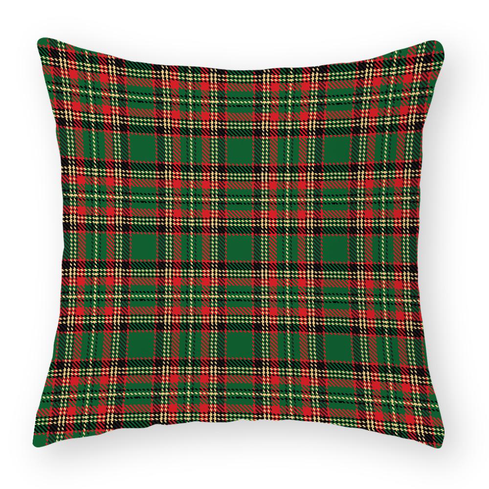 Kissenbezug aus Baumwolle und Leinen Weihnachtskissenbezug Nachttischkissenbezug Feiertagskissenbezug