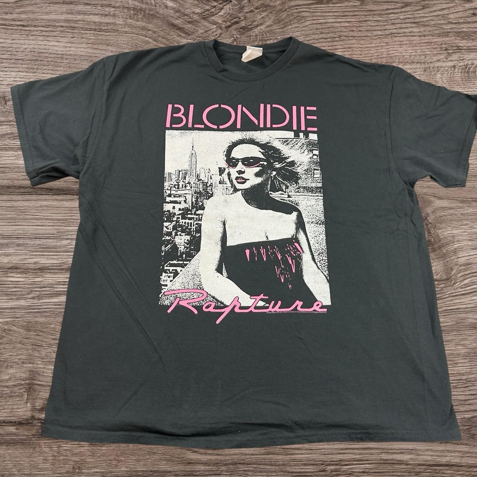 Blondie Rapture / Junk Food Clothing / Retro Graphic Adult Size X-Large Unisex T-Shirt XL