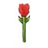 Mini Rose Flower Balloons Simulated Rose Aluminum Film Rose Shaped Balloons Handheld Bouquet Valentines Day Balloon