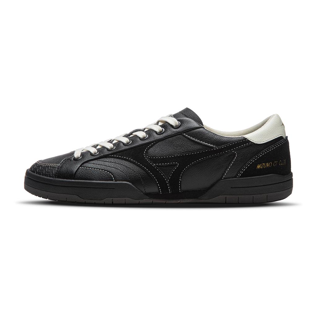 Mizuno Ct Club Classic Fashion Retro Casual Versatile Low-Top Skate Shoes Unisex Sneakers Black D1GH261005