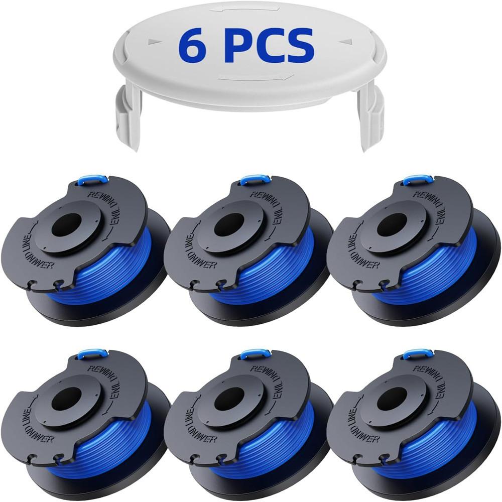 Ryobi Lawn Trimmer Head Replacement Kit With Nylon And Fiberglass For Ac14rl3a And Ac14hca Edgers