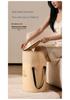 Foldable Foot Bath Basin with Constant Temperature and Steaming, Over-the-Calf Deep Design, Portable for Home Use
