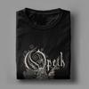 Opeths Death Metal   T-Shirt Men  Novelty Pure Cotton Tee Shirt Round Neck Short Sleeve T Shirt New Arrival Clothing