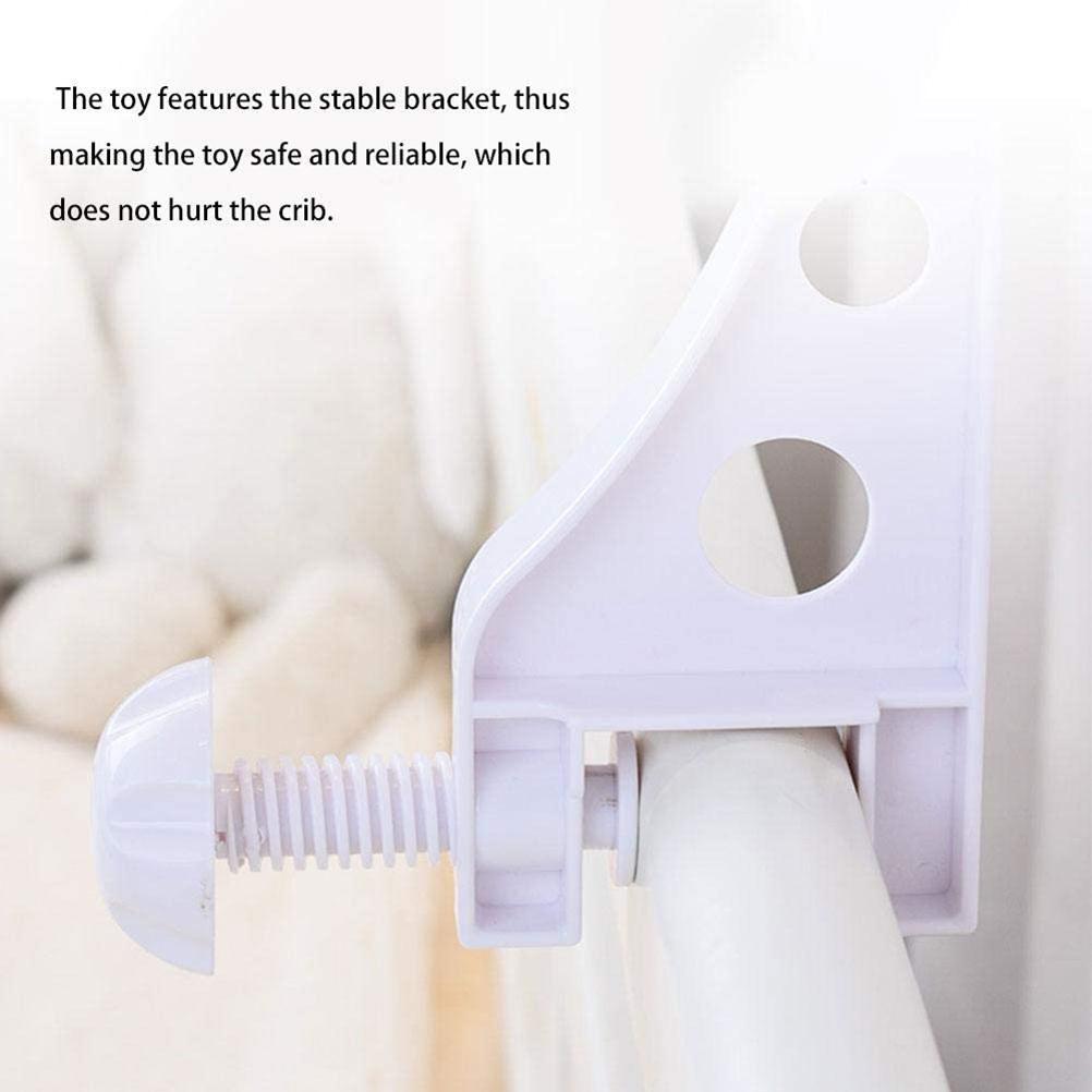 Baby Musikalisches Kinderbett Mobile Baby Krippen Mobile mit Musik Baby Plüschtiere Spielzeug für Bett Kinderwagen Autositz