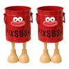 Cartoon Pen Holder Round Vertical Pencil Holder for Office Home Study Desktop