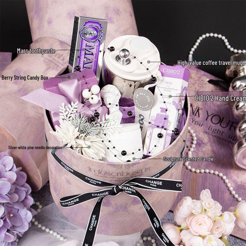 Scatola Regalo Lusso per Damigella d'Onore: Elegante Ringraziamento per Migliori Amiche e Sorelle