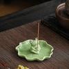 Frog Incense Burner Ceramic Tabletop Incense Base Funny Censer Holder  Yoga Meditation