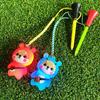 8.3cm Golf Tee Cartoon Golf Novelty Shape Tees Golf Accessories Golf Rubber Tees  Insert Into Grass