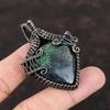 Azurite Malachite Copper Pendant Copper Wire Wrapped Pendant Gemstone Jewelry Pendant For Women Handmade Copper Jewelry Best Design Pendant
