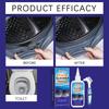 Mold Remover with Brush Quick Acting Stain Remover Gel for Bathroom Washing Machine Refrigerator Strip Kitchen Cleaner Gel