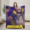 B-Borderlands 4 Warme Decke Kinder Plüschdecke Neuheit Outdoor Flanell Tagesdecke Sofa Bettbezug