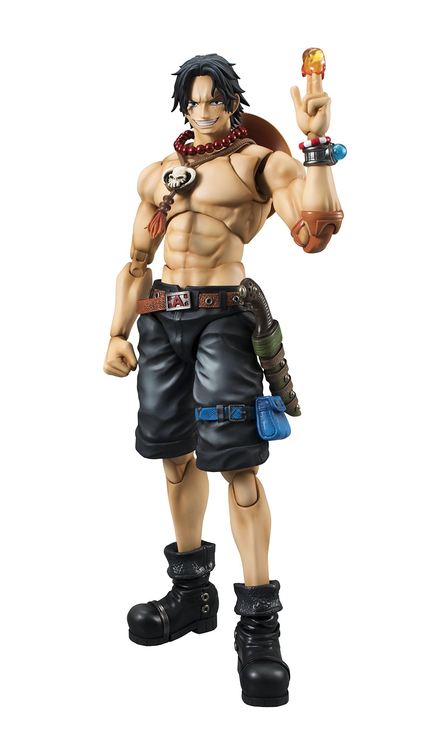 

Variable Action Heroes DX ONE PIECE VAH Портгас Эйс время 230мм ПВХ раскрашенная подвижная фигурка Portrait.Of.Pirates × D. [Ограниченное предложение] Прибл.