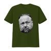 ALEX JONES Face Original Art T Shirt for Men Unique Design High Quality Print Vintage Washed Slightly Designer Clothes Fashion