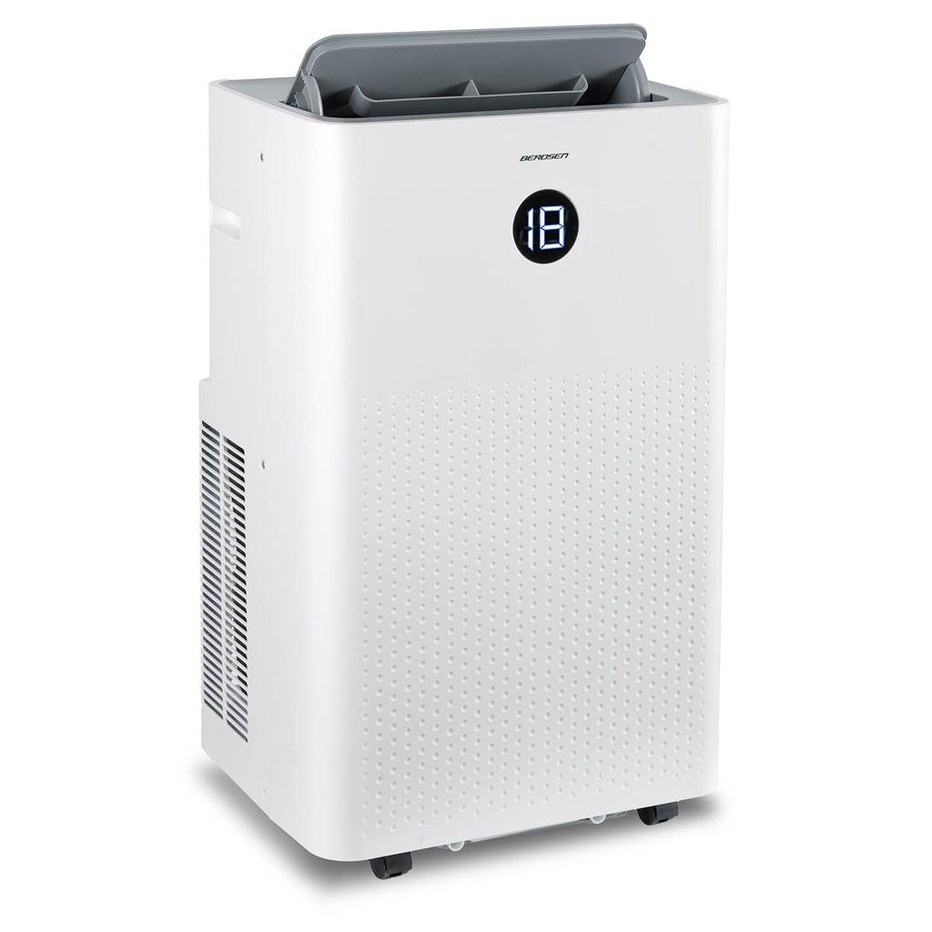 Draagbare Airconditioner Met Afdichting 14000 Btu Luchtontvochtiger Verwarming Wifi 37L/24H Berdsen Bd-584