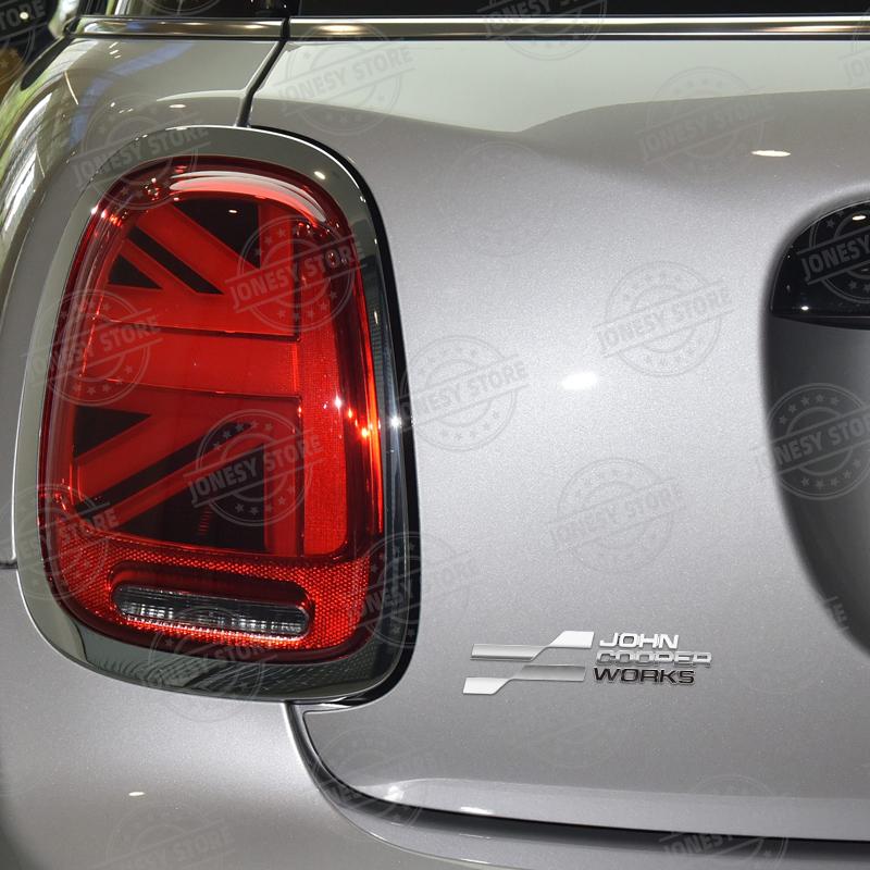 Logo Metallo Auto John Cooper Works Badge 3D Scritta Adesivi Adesivo Baule Per MINI Cooper S JCW R56 R57 R58 R59 R60 R61 F56 F57