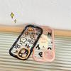 Cute Rabbit Cartoon Bunny Shockproof Bumper Phone Case For Iphone 14 11 12 13 Pro Max Funny Letters Soft Clear Back Cover Case