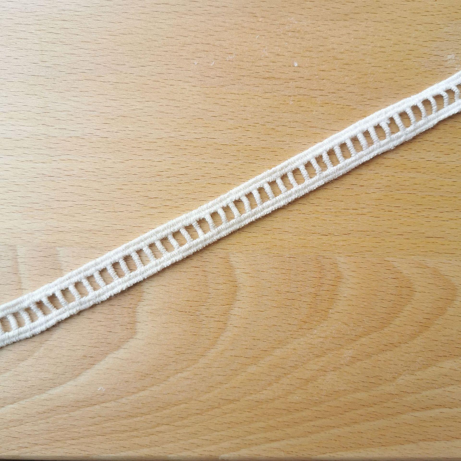 

Водорастворимое хлопковое кружево: Двусторонняя ажурная вышивка для одежды в стиле Лолиты, штор для диванов и аксессуаров для лестниц.