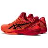 Asics Solution Speed FF 2 Bequem Leicht Langlebig Atmungsaktiv Niedrig geschnitten Laufschuhe Damen Sneaker Rot Schwarz 1042A181-701