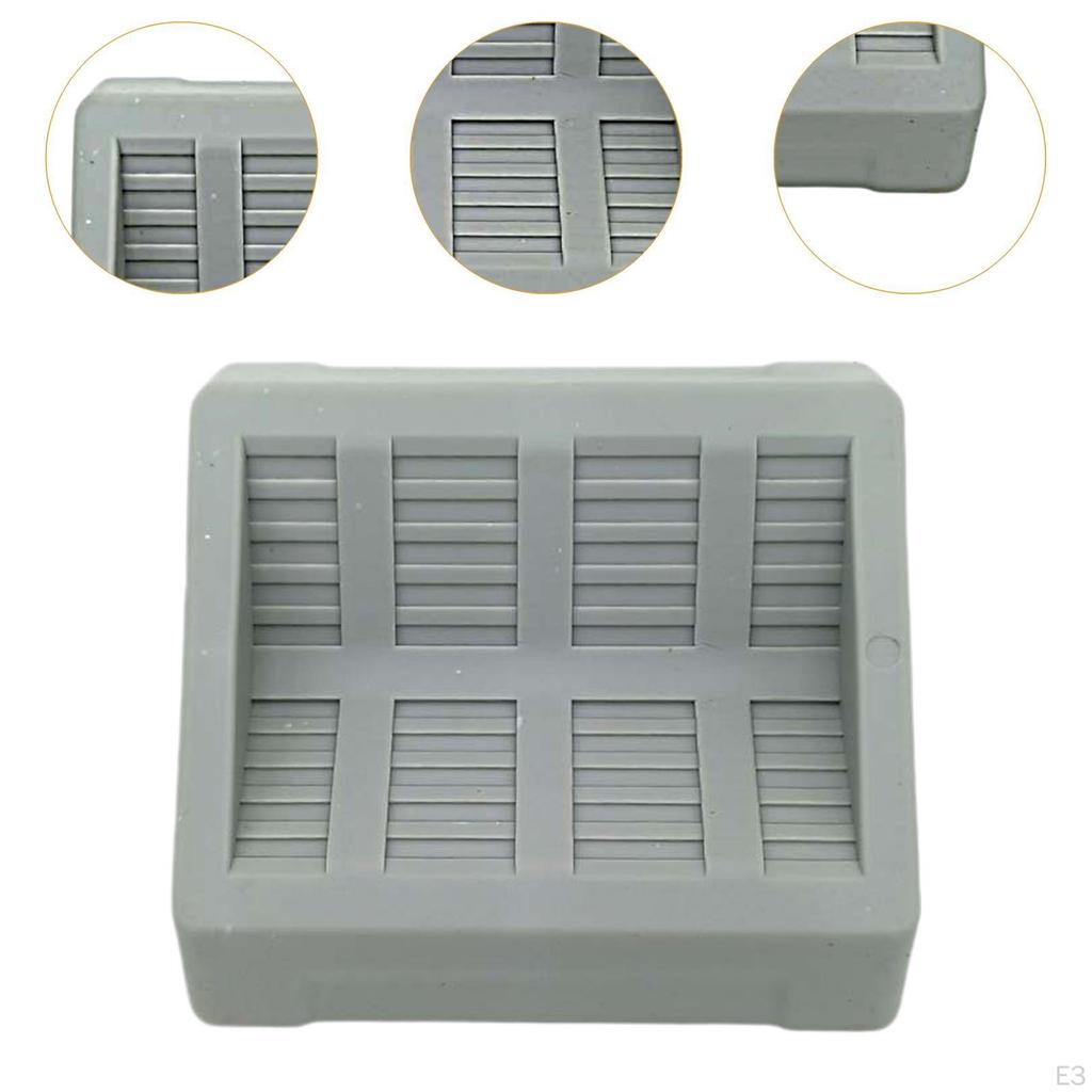 4 Pieces Bed Stoppers Furniture Cups Floor Protector Pad Stopper Coaster