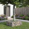 Gabion Raised Bed Silver