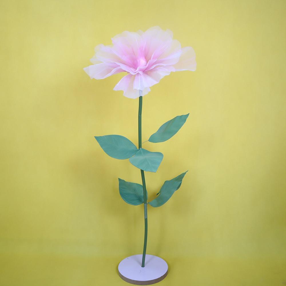 40cm Künstliche Rosenblüten Großer Blütenkopf 3D Flauschige Blütenblätter Kunstblumen Hochzeit Landschaftsbau Bodendisplay Garnblume