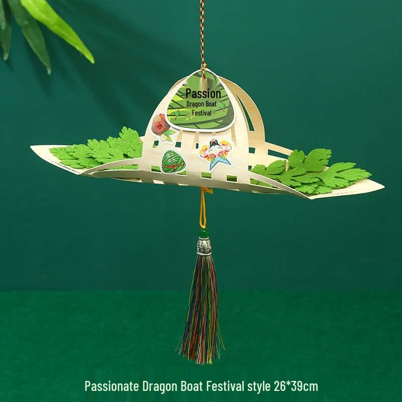 Handmade Dragon Boat Festival Lantern Craft Kit for Kids – Chinese Style Luminous Toy
